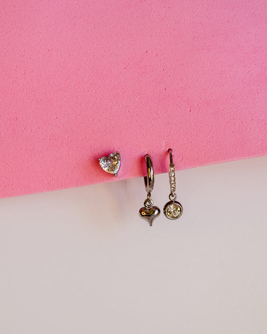 SET DA 3 ORECCHINI